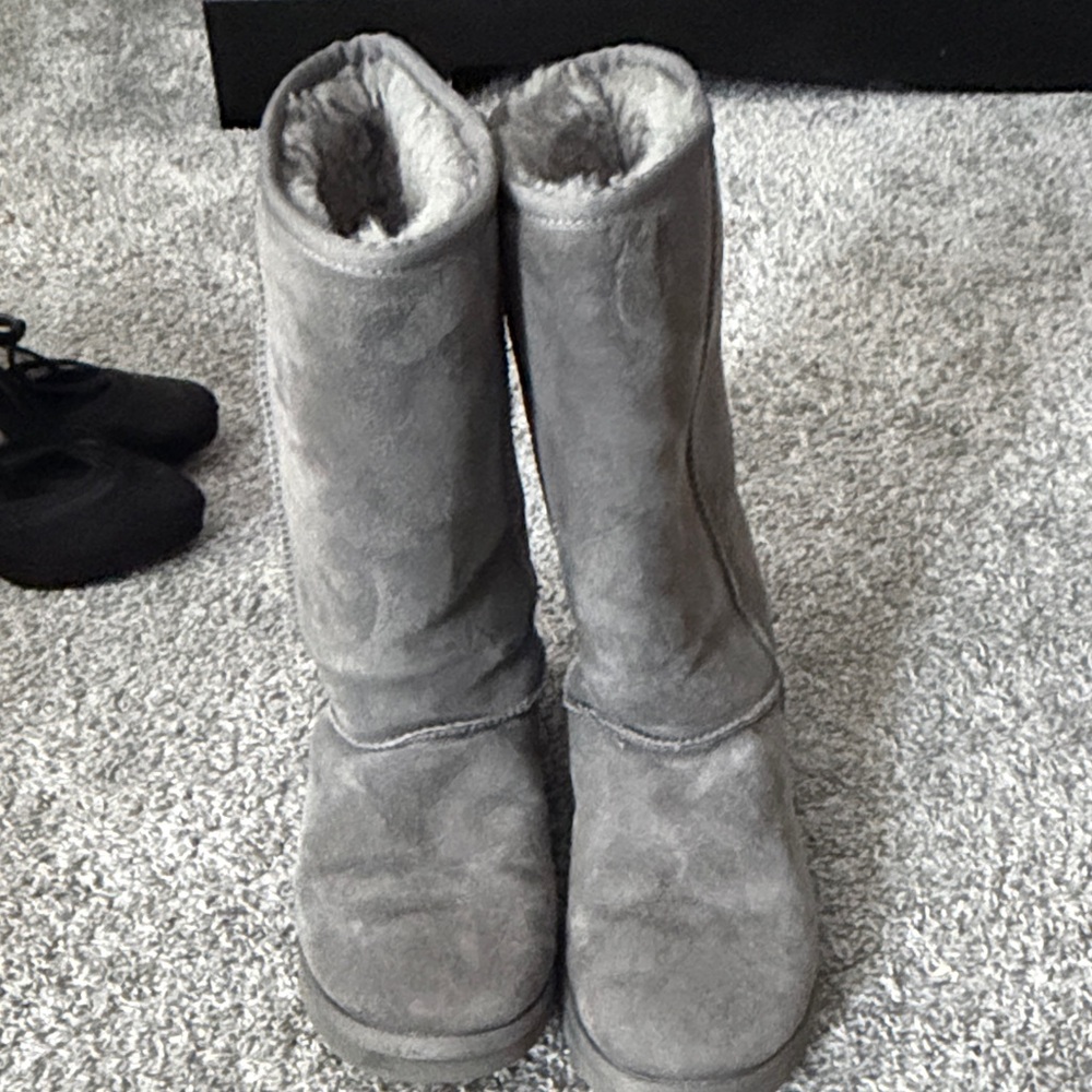 UGG Gray Winter Boots